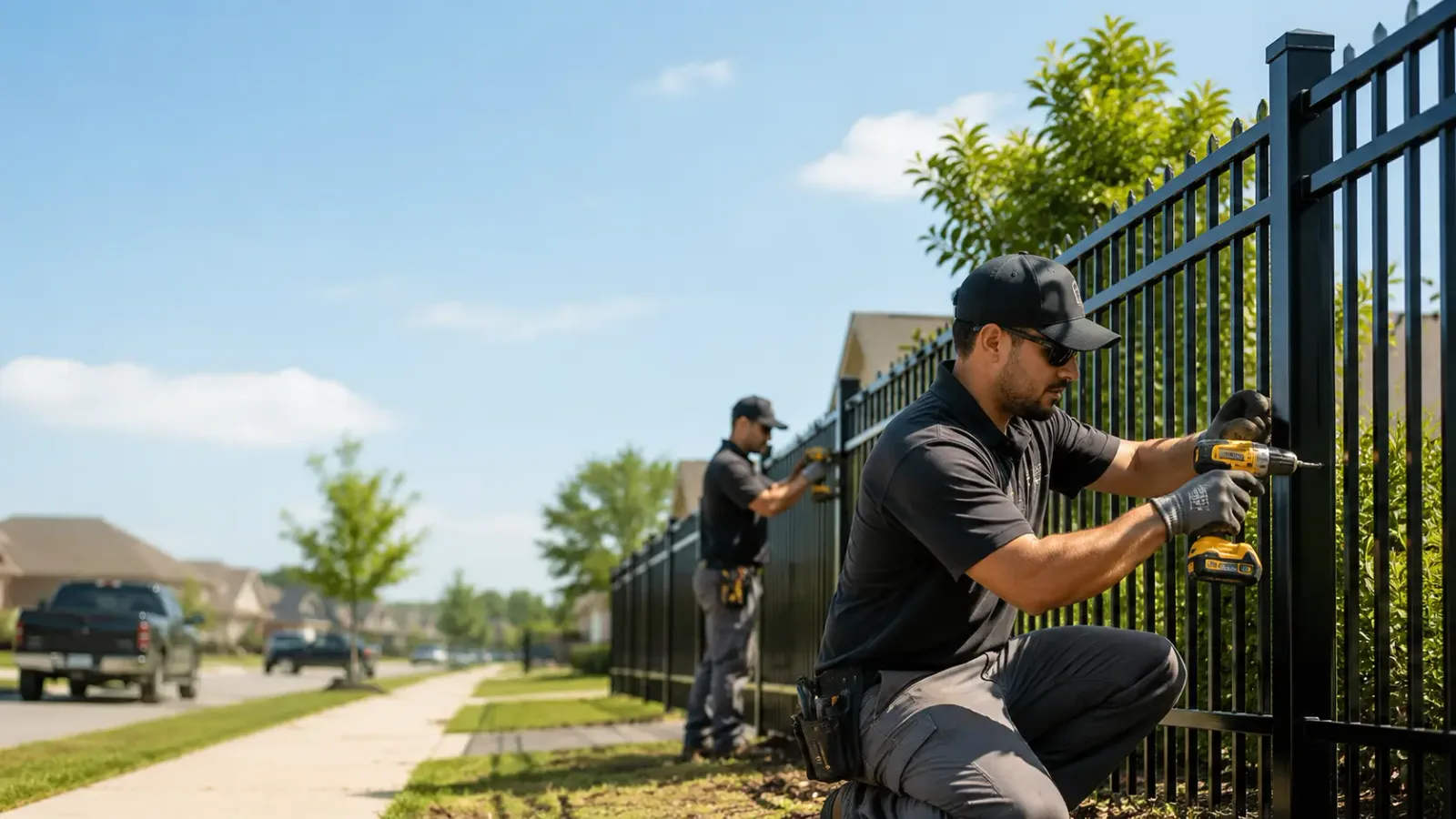 Metal Fence Installation in Grovertown, IN